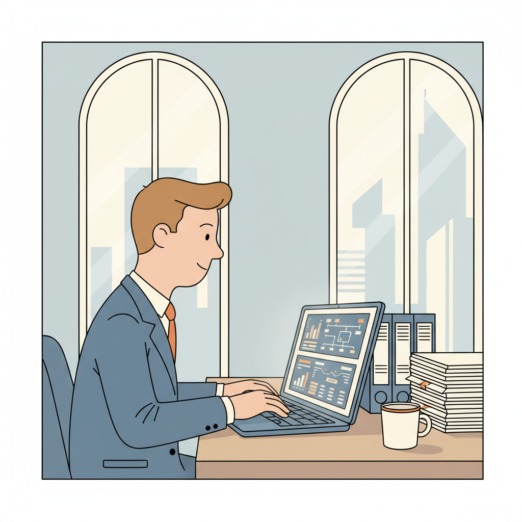 Payment compliance manager reviewing a transaction monitoring dashboard